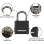 Cadeado com combinação Master Lock M178EURD Aço Zinco Preto de Master Lock, Cadeados com combinação - Ref: S7149339, Preço: 4...