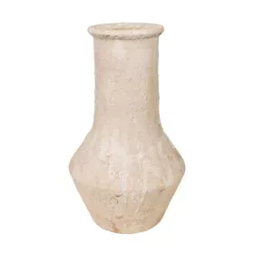 Vase Romimex Blanc Terre cuite 27 x 30 x 27 cm Avec des poignées de Romimex, Vases - Réf : D1616211, Prix : 52,85 €, Remise : %