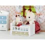 Figurine d’action Sylvanian Families Baby Rabbit Chocolate Bed de Sylvanian Families, Poupées et figurines d'action - Réf : S...