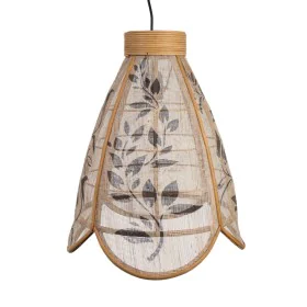 Suspension Romimex Noir Naturel Jute Bambou 37 x 47 x 37 cm de Romimex, Suspensions - Réf : D1616248, Prix : 71,85 €, Remise : %