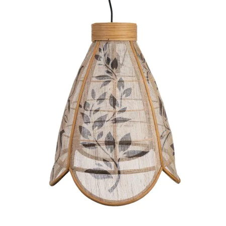 Suspension Romimex Noir Naturel Jute Bambou 37 x 47 x 37 cm de Romimex, Suspensions - Réf : D1616248, Prix : 78,47 €, Remise : %