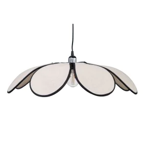 Ceiling Light Romimex Black Natural Bamboo Flower 53 x 15 x 53 cm by Romimex, Pendant Lights - Ref: D1616251, Price: 66,55 €,...