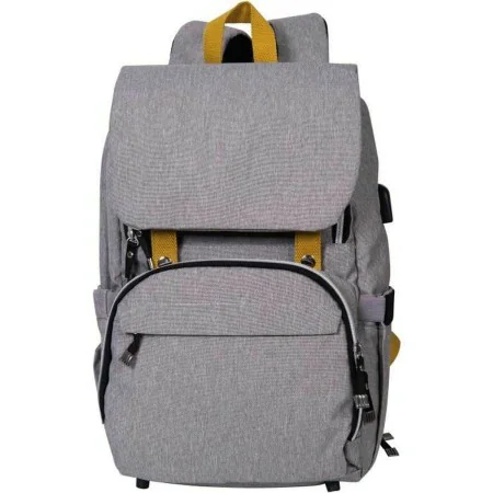 Bolsa para Troca de Fraldas Baby on Board Freestyle Yellowstone Cinzento Mostarda de Baby on Board, Malas de fraldas - Ref: S...