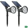 Solar-powered spotlight Lumisky 3760119732779 Adjustable 2-in-1 (2 Units) by Lumisky, Pathway Lighting - Ref: S7151081, Price...