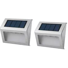 Lámpara Lumisky 2X Wally W8 Blanco Acero 1 W (2 Unidades) de Lumisky, Iluminación de patio y terraza - Ref: S7151082, Precio:...