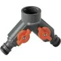 Hose connector Gardena G940-26 Double by Gardena, Hoses and accessories - Ref: S7151197, Price: 30,96 €, Discount: %