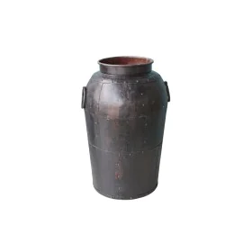 Vaso Romimex Nero Metallo 50 x 78 x 50 cm di Romimex, Vasi - Rif: D1616283, Prezzo: 343,65 €, Sconto: %