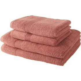 Towels Set TODAY Terracotta 100% cotton (4 Pieces) by TODAY, Towels - Ref: S7151661, Price: 37,12 €, Discount: %