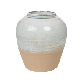 Vase Romimex Blue Beige Terracotta 22 x 24 x 22 cm by Romimex, Vases - Ref: D1616297, Price: 39,69 €, Discount: %