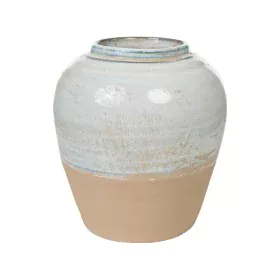 Vase Romimex Blue Beige Terracotta 22 x 24 x 22 cm by Romimex, Vases - Ref: D1616297, Price: 43,34 €, Discount: %