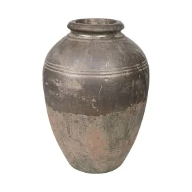 Vase Romimex Brown Grey Terracotta Aged finish 25 x 34 x 25 cm by Romimex, Vases - Ref: D1616298, Price: 57,70 €, Discount: %