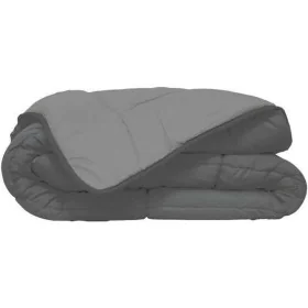 Duvet Poyet Motte Grey Bicoloured 200 g/m² 240 x 260 cm by Poyet Motte, Quilts and quilt covers - Ref: S7151840, Price: 47,94...