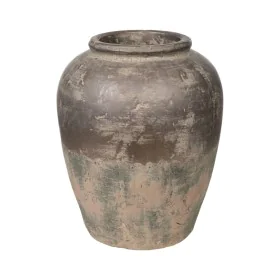 Vase Romimex Marron Gris Terre cuite Finition vieillie 26 x 32 x 26 cm de Romimex, Vases - Réf : D1616299, Prix : 57,70 €, Re...