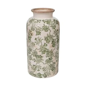 Vaso Romimex Verde Bege Porcelana 14 x 26 x 14 cm de Romimex, Jarrões - Ref: D1616313, Preço: 24,58 €, Desconto: %