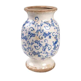 Vase Romimex Bleu Blanc Porcelaine 20 x 32 x 20 cm de Romimex, Vases - Réf : D1616321, Prix : 50,01 €, Remise : %