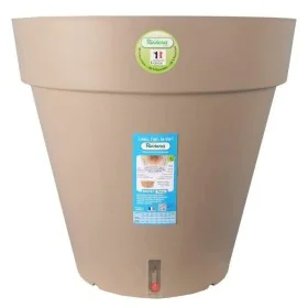 Vaso Riviera Castanho Taupe Polipropileno Plástico Redondo Bol Ø 50 cm de Riviera, Vasos para flores - Ref: S7152082, Preço: ...