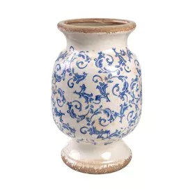 Vaso Romimex Azul Branco Porcelana 18 x 27 x 18 cm de Romimex, Jarrões - Ref: D1616322, Preço: 30,88 €, Desconto: %