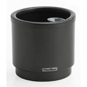 Plant pot Plastiken Anthracite Dark grey Ø 22 cm by Plastiken, Flower Pots - Ref: S7152101, Price: 28,97 €, Discount: %