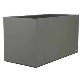 Cache-pot Riviera Rectangulaire Gris 80 x 40 cm Granite de Riviera, Cache-pots - Réf : S7152109, Prix : 80,27 €, Remise : %