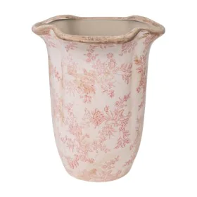 Vase Romimex Beige Pink Porcelain 24 x 29 x 24 cm by Romimex, Vases - Ref: D1616333, Price: 53,74 €, Discount: %