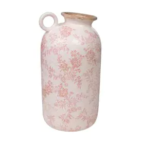 Vase Romimex Beige Pink Porcelain 14 x 27 x 14 cm With handle by Romimex, Vases - Ref: D1616337, Price: 22,48 €, Discount: %