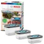 Conjunto de 3 Lancheiras BOSCH Tritan Plástico 700 ml 1 L 1,5 L (3 Unidades) de BOSCH, Armazenamento de alimentos - Ref: S715...