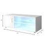 Mueble de TV 100 x 38 x 36 cm Metal Blanco Melamina de BigBuy Home, Mesas y soportes para TV - Ref: S7152586, Precio: 99,90 €...