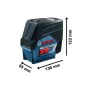 Nível Laser BOSCH Professional GCL 2-50 C de BOSCH, Ferramentas para medição laser e acessórios - Ref: S7152702, Preço: 356,4...