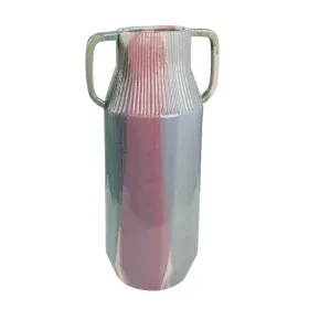 Vase Romimex Multicouleur Céramique 17 x 32 x 13 cm Avec des poignées de Romimex, Vases - Réf : D1616366, Prix : 47,69 €, Rem...