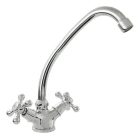 Mixer Tap Rousseau BEVERLEY Stainless steel Brass by Rousseau, Kitchen taps - Ref: S7152873, Price: 54,32 €, Discount: %