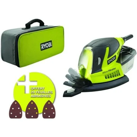 Random orbital sander Ryobi Triangular 100 W by Ryobi, Sanders - Ref: S7152919, Price: 74,48 €, Discount: %