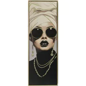 Painting Romimex polystyrene Canvas Lady 123 x 43 x 5 cm by Romimex, Paintings - Ref: D1616382, Price: 93,16 €, Discount: %