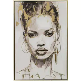 Painting Romimex polystyrene Canvas Lady 83 x 123 x 5 cm by Romimex, Paintings - Ref: D1616385, Price: 151,49 €, Discount: %