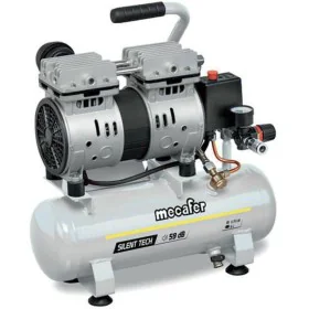 Compresseur d'air MECAFER 425523 Horizontal Silencieux 8 bar 24 L de MECAFER, Compresseurs d'air - Réf : S7153112, Prix : 224...