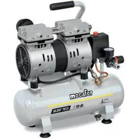 Compresor de Aire MECAFER 425523 Horizontal Silencioso 8 bar 24 L de MECAFER, Compresores de aire - Ref: S7153112, Precio: 24...