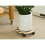 Flowerpot Standt with Wheels Nature Natural Fir wood by Nature, Accessories - Ref: S7153153, Price: 25,85 €, Discount: %