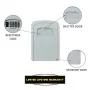 Coffre-fort Master Lock 5401EURDCRM Clés Blanc Gris Métal Aluminium 8 x 3 x 12 cm de Master Lock, Armoires fortes - Réf : S71...