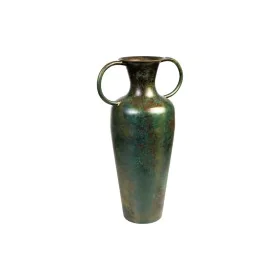 Vase Romimex Brown Green Metal 15 x 41 x 22 cm With handles by Romimex, Vases - Ref: D1616399, Price: 50,12 €, Discount: %