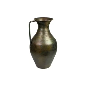 Vase Romimex Antique Marron Métal 22 x 39 x 22 cm Avec poignée de Romimex, Vases - Réf : D1616403, Prix : 67,53 €, Remise : %