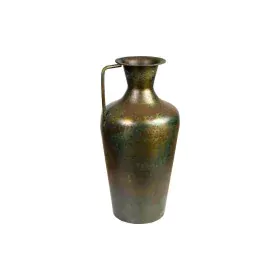 Vase Romimex Antique Marron Métal 25 x 51 x 25 cm Avec poignée de Romimex, Vases - Réf : D1616404, Prix : 96,44 €, Remise : %