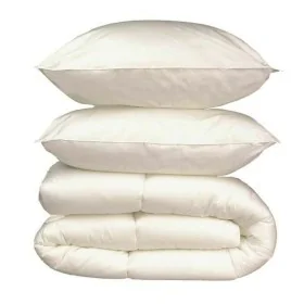 Edredón 240 x 260 cm Blanco 400 g /m² Cálido de BigBuy Home, Edredones y fundas para edredón - Ref: S7153374, Precio: 61,18 €...