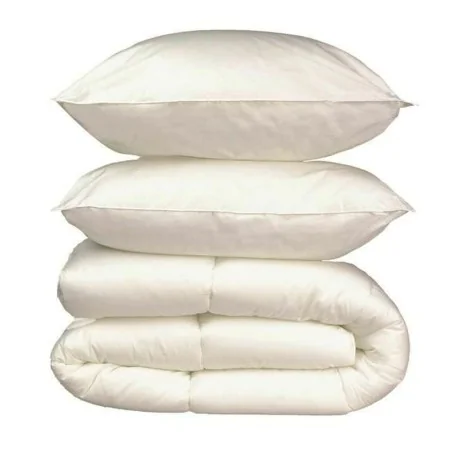 Couette légère 240 x 260 cm Blanc 400 g /m² Cálido de BigBuy Home, Couettes et housses de couette - Réf : S7153374, Prix : 63...