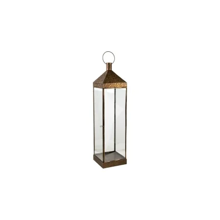 Lantern Romimex Antique Brown Metal 20 x 65 x 20 cm by Romimex, Candelabras and candle holders - Ref: D1616409, Price: 123,07...