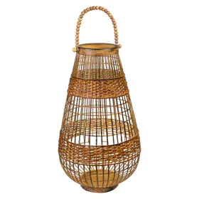 Lantern Romimex Antique Brown Metal 26 x 45 x 26 cm by Romimex, Candelabras and candle holders - Ref: D1616411, Price: 68,22 ...