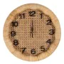 Orologio da Parete Romimex Marrone vimini Legno di abete Legno MDF 36 x 36 x 6 cm di Romimex, Orologi da parete - Rif: D16164...