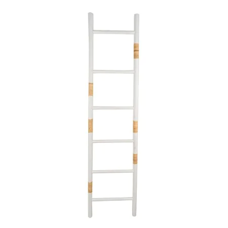 porte-manteaux Romimex Blanc osier Bois d'épicéa Escalier 49 x 180 x 4 cm de Romimex, Portemanteaux - Réf : D1616452, Prix : ...