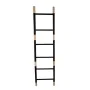 Hat stand Romimex Black wicker Fir wood Staircase 49 x 180 x 4 cm by Romimex, Coat Racks - Ref: D1616453, Price: 58,09 €, Dis...