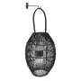 Farol Romimex Negro Metal Mimbre Vidrio 26 x 37 x 26 cm de Romimex, Candelabros y portavelas - Ref: D1616454, Precio: 44,02 €...