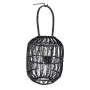 Farol Romimex Negro Metal Mimbre Vidrio 29 x 51 x 29 cm de Romimex, Candelabros y portavelas - Ref: D1616457, Precio: 44,02 €...