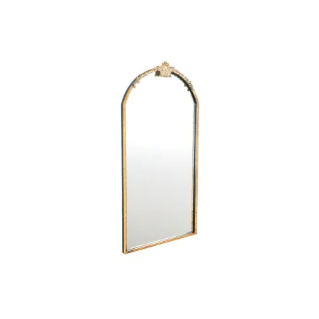 Wall mirror Romimex Golden Natural Metal wicker 4 x 115 x 61 cm by Romimex, Wall-Mounted Mirrors - Ref: D1616466, Price: 168,...